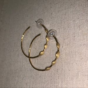Stella and Dot hoop earrings